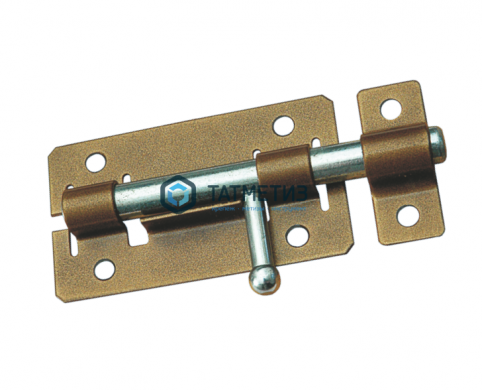 Задвижка дверная ЗД-01 пол.медь -  магазин крепежа «ТАТМЕТИЗ»