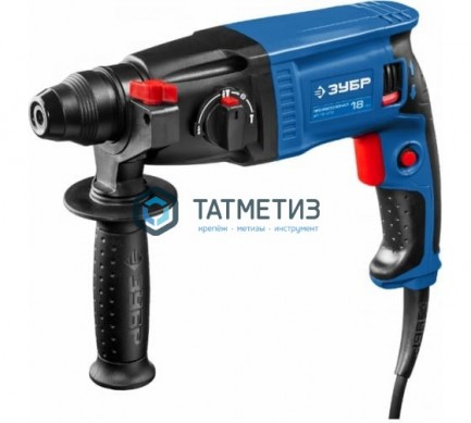 Перфоратор ЗУБР Профессионал SDS-plus, горизонт., 1,4 Дж, 0-1750 об/мин, 0-7400 уд/мин, 470Вт | «ТАТМЕТИЗ» Перфоратор ЗУБР Профессионал SDS-plus, горизонт., 1,4 Дж, 0-1750 об/мин, 0-7400 уд/мин, 470Вт - магазин крепежа «ТАТМЕТИЗ»