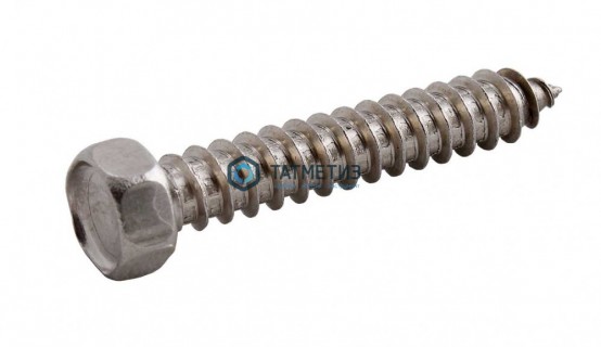 Саморез шестигр/гл. ДИН 7976 А2 C 4,8X60 |  «ТАТМЕТИЗ» Саморез шестигр/гл. ДИН 7976 А2 C 4,8X60 -  магазин крепежа «ТАТМЕТИЗ»