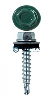 Саморез окраш.кров. 4,8х29 /6026/ (4500 шт/уп) ОМАХ | «ТАТМЕТИЗ» Саморез окраш.кров. 4,8х29 /6026/ (4500 шт/уп) ОМАХ - магазин крепежа «ТАТМЕТИЗ»