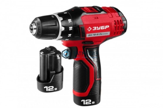Дрель-шуруповерт 12 В, Li-Ion, 2 АКБ, ЗУБР | «ТАТМЕТИЗ» Дрель-шуруповерт 12 В, Li-Ion, 2 АКБ, ЗУБР - магазин крепежа «ТАТМЕТИЗ»