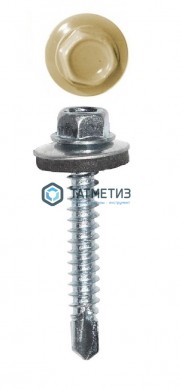Саморез окраш.кров. 4,8х35 /1014/ (250 шт/уп) ТК | «ТАТМЕТИЗ» Саморез окраш.кров. 4,8х35 /1014/ (250 шт/уп) ТК - магазин крепежа «ТАТМЕТИЗ»