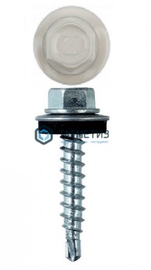 Саморез окраш.кров. 4,8х29 /9002/ DAXMER MS (10х250) | «ТАТМЕТИЗ» Саморез окраш.кров. 4,8х29 /9002/ DAXMER MS (10х250) - магазин крепежа «ТАТМЕТИЗ»