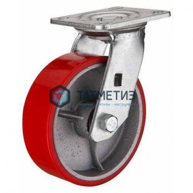 Колесо большегрузное ПОЛИУРЕНТАН поворотное с площадкой d 75 мм | «ТАТМЕТИЗ» Колесо большегрузное ПОЛИУРЕНТАН поворотное с площадкой d 75 мм - магазин крепежа «ТАТМЕТИЗ»