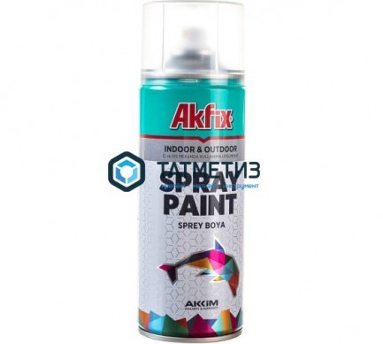 Краска аэроз. КРАСНАЯ глянц. RAL3020 400Ml Gw.300Gr (6) Akfix | «ТАТМЕТИЗ» Краска аэроз. КРАСНАЯ глянц. RAL3020 400Ml Gw.300Gr (6) Akfix - магазин крепежа «ТАТМЕТИЗ»