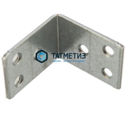 Крепежный уголок мебельный 40х40х30 мм KW8 (100шт/упак) -  магазин крепежа «ТАТМЕТИЗ»
