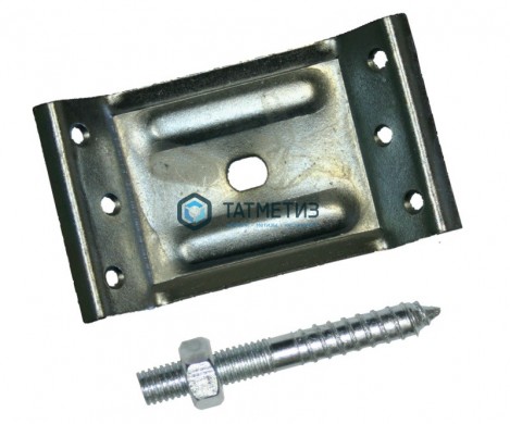 Стяжка стола с винтом, 2 мм, цинк | «ТАТМЕТИЗ» Стяжка стола с винтом, 2 мм, цинк - магазин крепежа «ТАТМЕТИЗ»