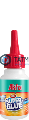 Супер клей Akfix 702 25 гр (50) | «ТАТМЕТИЗ» Супер клей Akfix 702 25 гр (50) - магазин крепежа «ТАТМЕТИЗ»