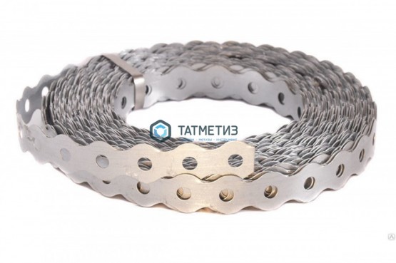 Перфолента LP 17*0,55 (25м) ВОЛНА | «ТАТМЕТИЗ» Перфолента LP 17*0,55 (25м) ВОЛНА - магазин крепежа «ТАТМЕТИЗ»