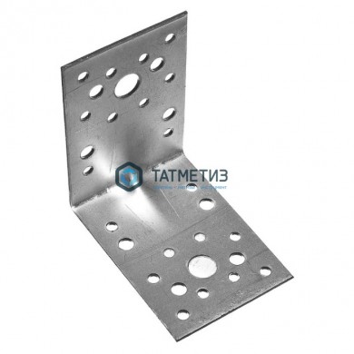 Крепежный усиленный уголок KUU 80x80x50 (50) | «ТАТМЕТИЗ» Крепежный усиленный уголок KUU 80x80x50 (50) - магазин крепежа «ТАТМЕТИЗ»
