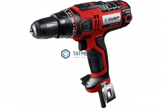 Дрель-шуруповерт сетевая, ЗУБР, 500 Вт, 0-450/0-1800 об/мин в кейсе | «ТАТМЕТИЗ» Дрель-шуруповерт сетевая, ЗУБР, 500 Вт, 0-450/0-1800 об/мин в кейсе - магазин крепежа «ТАТМЕТИЗ»