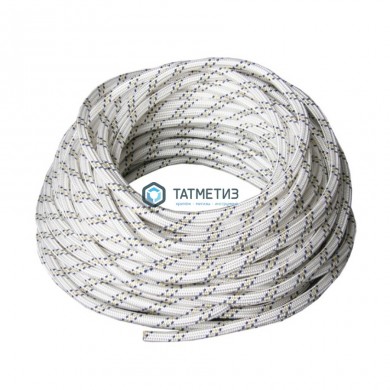 Канат плетеный полиамидный 8мм ( 350 м) р/н 1000 кгс КРАП 16 пр с/с капрон | «ТАТМЕТИЗ» Канат плетеный полиамидный 8мм ( 350 м) р/н 1000 кгс КРАП 16 пр с/с капрон - магазин крепежа «ТАТМЕТИЗ»