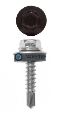 Саморез окраш.кров. 5,5х19 /8019/ DAXMER M (10х250) | «ТАТМЕТИЗ» Саморез окраш.кров. 5,5х19 /8019/ DAXMER M (10х250) - магазин крепежа «ТАТМЕТИЗ»