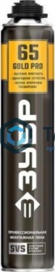Пена ЗУБР "GOLD PRO 65" профессиональная, монтажная, пистолетная, всесезонная, 850мл | «ТАТМЕТИЗ» Пена ЗУБР "GOLD PRO 65" профессиональная, монтажная, пистолетная, всесезонная, 850мл - магазин крепежа «ТАТМЕТИЗ»