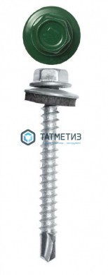 Саморез окраш.кров. 4,8х50 (51) /6005/ DAXMER MS (10х150) | «ТАТМЕТИЗ» Саморез окраш.кров. 4,8х50 (51) /6005/ DAXMER MS (10х150) - магазин крепежа «ТАТМЕТИЗ»