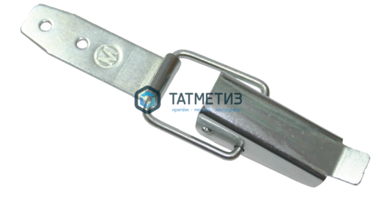 Замок накидной L-130 цинк | «ТАТМЕТИЗ» Замок накидной L-130 цинк - магазин крепежа «ТАТМЕТИЗ»