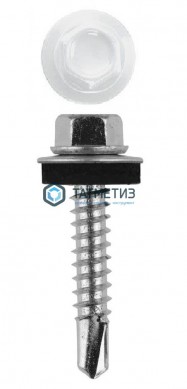 Саморез окраш.кров. 5,5х32 /9003/ DAXMER M (3000 шт/уп) | «ТАТМЕТИЗ» Саморез окраш.кров. 5,5х32 /9003/ DAXMER M (3000 шт/уп) - магазин крепежа «ТАТМЕТИЗ»