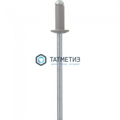 Заклепки ZK ал/ст 4,0x10 RAL 7004 (1000 шт/уп) | «ТАТМЕТИЗ» Заклепки ZK ал/ст 4,0x10 RAL 7004 (1000 шт/уп) - магазин крепежа «ТАТМЕТИЗ»