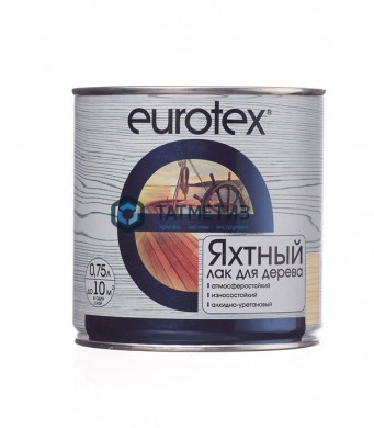 Лак яхтный Eurotex полуматовый 0,75 л./6 | «ТАТМЕТИЗ» Лак яхтный Eurotex полуматовый 0,75 л./6 - магазин крепежа «ТАТМЕТИЗ»