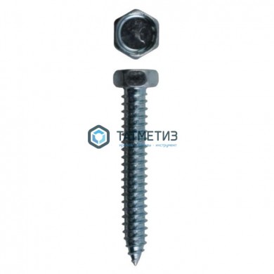 Саморез DIN 7976 шестигр. головка, острый 5,5х32 -  магазин крепежа «ТАТМЕТИЗ»