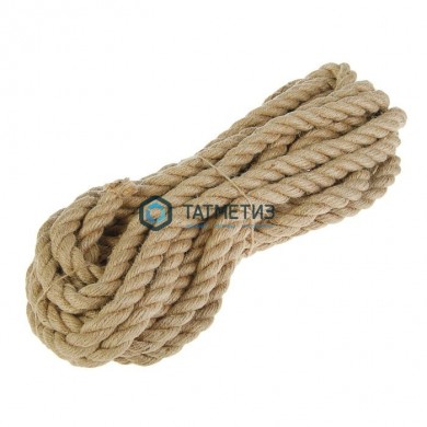 Канат крученый джутовый 19 мм | «ТАТМЕТИЗ» Канат крученый джутовый 19 мм - магазин крепежа «ТАТМЕТИЗ»