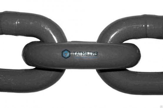 Цепь грузоподъемная оксид. G8, 8 мм (2т) | «ТАТМЕТИЗ» Цепь грузоподъемная оксид. G8, 8 мм (2т) - магазин крепежа «ТАТМЕТИЗ»