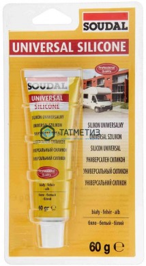 Герметик силиконовый SOUDAL универсальный ПРОЗРАЧНЫЙ 60 мл / 12 | «ТАТМЕТИЗ» Герметик силиконовый SOUDAL универсальный ПРОЗРАЧНЫЙ 60 мл / 12 - магазин крепежа «ТАТМЕТИЗ»