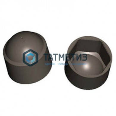 Колпачок для болтов и гаек М20/ S30, ЧЕРНЫЙ | «ТАТМЕТИЗ» Колпачок для болтов и гаек М20/ S30, ЧЕРНЫЙ - магазин крепежа «ТАТМЕТИЗ»