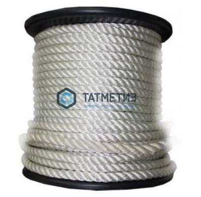 Канат крученый ПАТ 20 мм (50 м) БЕЛ тросовой свивки | «ТАТМЕТИЗ» Канат крученый ПАТ 20 мм (50 м) БЕЛ тросовой свивки - магазин крепежа «ТАТМЕТИЗ»