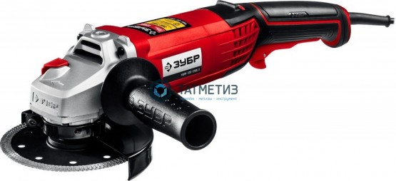 УШМ ЗУБР 125мм, 1200 Вт, регулировка оборотов 3000-11000 | «ТАТМЕТИЗ» УШМ ЗУБР 125мм, 1200 Вт, регулировка оборотов 3000-11000 - магазин крепежа «ТАТМЕТИЗ»