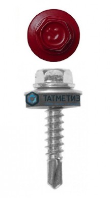 Саморез окраш.кров. 5,5х19 /3005/ DAXMER M (10х250) | «ТАТМЕТИЗ» Саморез окраш.кров. 5,5х19 /3005/ DAXMER M (10х250) - магазин крепежа «ТАТМЕТИЗ»