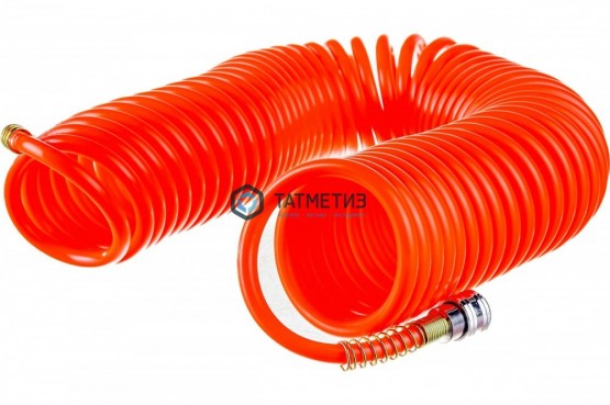 Шланг спиральный воздушный 8х12мм, 18 бар, с быстросъемными соединениями, 10м// Stels -  магазин крепежа «ТАТМЕТИЗ»