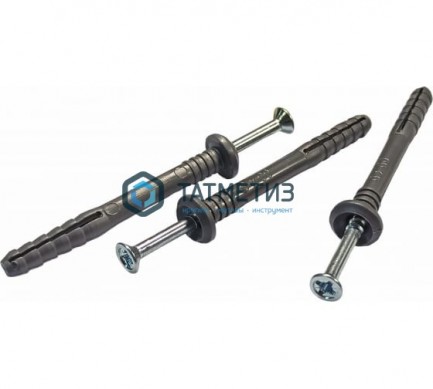 Дюбель-гвоздь 6х80 гриб ( 75 шт/уп) DAXMER | «ТАТМЕТИЗ» Дюбель-гвоздь 6х80 гриб ( 75 шт/уп) DAXMER - магазин крепежа «ТАТМЕТИЗ»