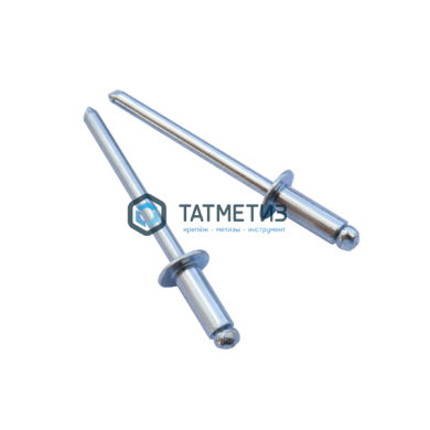 Заклепки ZKST ст/ст 4,0x16 | «ТАТМЕТИЗ» Заклепки ZKST ст/ст 4,0x16 - магазин крепежа «ТАТМЕТИЗ»