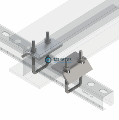 Зажим балочный (скоба) 41 (21-42) М8 (24 шт/кор) | «ТАТМЕТИЗ» Зажим балочный (скоба) 41 (21-42) М8 (24 шт/кор) - магазин крепежа «ТАТМЕТИЗ»