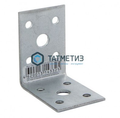 Крепежный уголок KU 50x50x35х2,0 мм (20 шт/уп) | «ТАТМЕТИЗ» Крепежный уголок KU 50x50x35х2,0 мм (20 шт/уп) - магазин крепежа «ТАТМЕТИЗ»