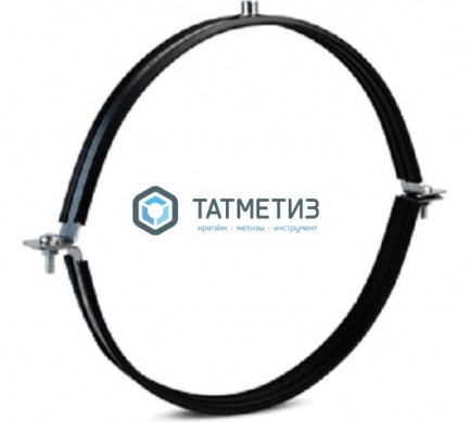 Хомут для воздуховодов D 500мм с уплотнителем М10 | «ТАТМЕТИЗ» Хомут для воздуховодов D 500мм с уплотнителем М10 - магазин крепежа «ТАТМЕТИЗ»