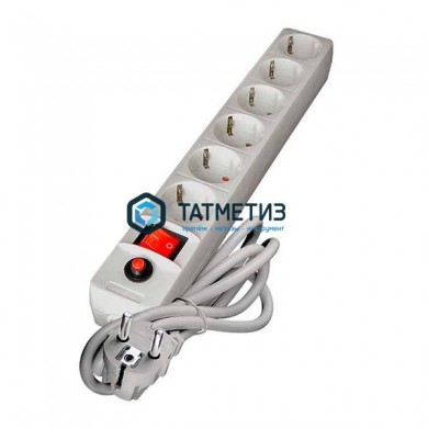 Сетевой фильтр 6х5м с выключателем ПВС 3х0.75 Универсал | «ТАТМЕТИЗ» Сетевой фильтр 6х5м с выключателем ПВС 3х0.75 Универсал - магазин крепежа «ТАТМЕТИЗ»