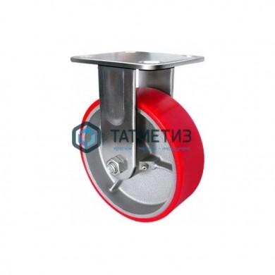 Колесо большегрузное ПОЛИУРЕНТАН НЕповоротное d 150 мм | «ТАТМЕТИЗ» Колесо большегрузное ПОЛИУРЕНТАН НЕповоротное d 150 мм - магазин крепежа «ТАТМЕТИЗ»