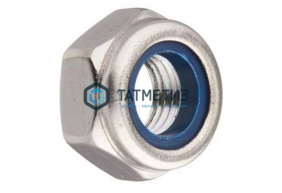 Гайка самоконтр DIN 985, оц М10 (2500 шт/уп) IZH | «ТАТМЕТИЗ» Гайка самоконтр DIN 985, оц М10 (2500 шт/уп) IZH - магазин крепежа «ТАТМЕТИЗ»