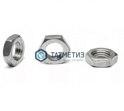 Гайка низкая DIN 936, оц М24 | «ТАТМЕТИЗ» Гайка низкая DIN 936, оц М24 - магазин крепежа «ТАТМЕТИЗ»