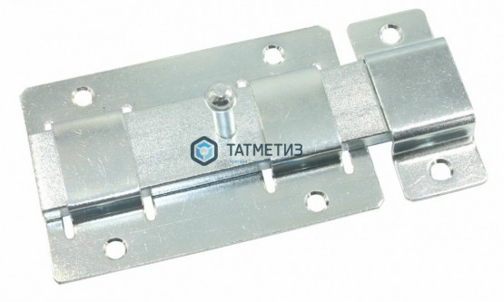 Задвижка дверная ЗД-02 цинк | «ТАТМЕТИЗ» Задвижка дверная ЗД-02 цинк - магазин крепежа «ТАТМЕТИЗ»