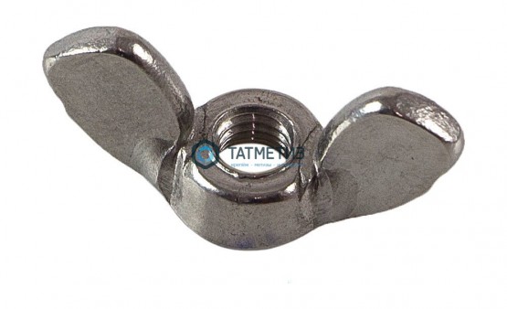 Гайка-барашек немецкого типа DIN 315 А2 M 6 GT |  «ТАТМЕТИЗ» Гайка-барашек немецкого типа DIN 315 А2 M 6 GT -  магазин крепежа «ТАТМЕТИЗ»