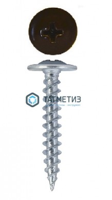 Саморез п/ш остр. 4,2x25  RAL 8017  (1000 шт/уп) DR -  магазин крепежа «ТАТМЕТИЗ»