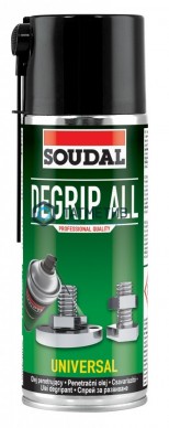 Смазка SOUDAL проникающая DEGRIP ALL 400 мл, | «ТАТМЕТИЗ» Смазка SOUDAL проникающая DEGRIP ALL 400 мл, - магазин крепежа «ТАТМЕТИЗ»