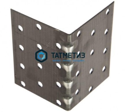 Усиленный монтажный уголок 80x80x60x1,5 mm KMP8 | «ТАТМЕТИЗ» Усиленный монтажный уголок 80x80x60x1,5 mm KMP8 - магазин крепежа «ТАТМЕТИЗ»