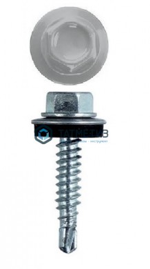 Саморез окраш.кров. 5,5х25 /7004/ DAXMER M (10х250) | «ТАТМЕТИЗ» Саморез окраш.кров. 5,5х25 /7004/ DAXMER M (10х250) - магазин крепежа «ТАТМЕТИЗ»