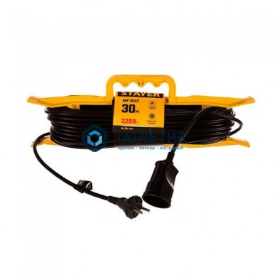 Удлинитель на рамке 1 гнездо б/з 30 м 2х0,75мм², STANDART PROCONNECT | «ТАТМЕТИЗ» Удлинитель на рамке 1 гнездо б/з 30 м 2х0,75мм², STANDART PROCONNECT - магазин крепежа «ТАТМЕТИЗ»