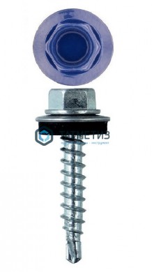 Саморез окраш.кров. 4,8х29 /5002/ (4000 шт/уп) ТК | «ТАТМЕТИЗ» Саморез окраш.кров. 4,8х29 /5002/ (4000 шт/уп) ТК - магазин крепежа «ТАТМЕТИЗ»