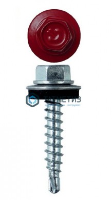 Саморез окраш.кров. 4,8х29 /3005/ DAXMER MS (10х250) | «ТАТМЕТИЗ» Саморез окраш.кров. 4,8х29 /3005/ DAXMER MS (10х250) - магазин крепежа «ТАТМЕТИЗ»